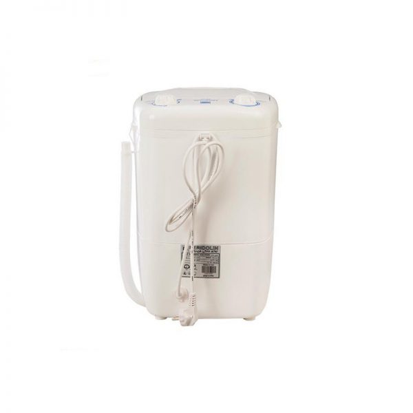 - مجهز به سبد آب گیری - مجهز به رله حرارتی برای جلوگیری از سوختن موتور - مصرف انرژی پایین با توان شستشوی بالا - بدنه‌ی پلاستیکی ضد زنگ - دارای ورودی آب - قابلیت آبکشی البسه - جابجایی آسان - زمان و سیستم شستشو 5 تا 15 دقیقه/دو دور (چپ و راست گرد) - نیروی